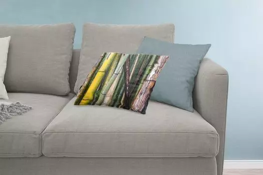 Декоративная подушка MuchoWow, диванная подушка, декоративная подушка для гостиной, 60 х 40 см. Многие виды бамбука в бамбуковом лесу Арасияма в Японии - чехлы для подушек - декоративные чехлы для подушек - декоративные чехлы для подушек.