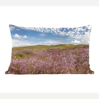 Декоративная подушка MuchoWow Диванная подушка Декоративная подушка для гостиной 60 x 40 см Дюна - Цветок - Вадденские острова - Чехлы для подушек - Декоративные чехлы для подушек - Декоративные чехлы для подушек