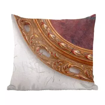 Декоративная подушка MuchoWow, диванная подушка, декоративная подушка для гостиной, 60 х 60 см, фоторамка из дерева - чехол на подушку - хлопчатобумажная ткань - декоративные наволочки