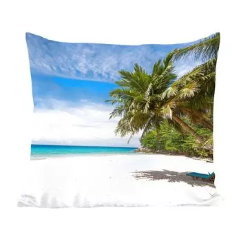 Декоративная подушка MuchoWow диванная подушка для гостиной декоративная подушка 60 x 60 см пляж - тропики - море - чехол на подушку - хлопчатобумажная ткань - декоративные чехлы на подушки