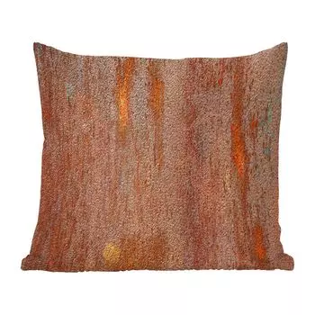 Декоративная подушка MuchoWow диванная подушка для гостиной декоративная подушка 40x40 см желтая - красная - настенная - чехлы на диванные подушки - без наполнителя