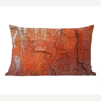 Декоративная подушка MuchoWow диванная подушка для гостиной декоративная подушка 50x30 см ржавчина - линия - серый - чехлы на диванные подушки - без наполнителя