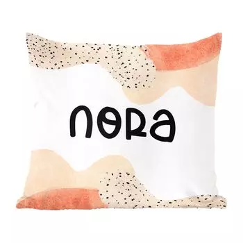 Декоративная подушка MuchoWow диванная подушка для гостиной декоративная подушка 60 x 60 см Nora - пастель - девочка - чехол на подушку - хлопчатобумажная ткань - декоративные наволочки