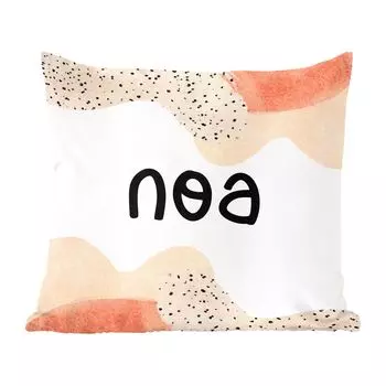 Декоративная подушка MuchoWow диванная подушка для гостиной декоративная подушка 60 x 60 см Noa - пастель - девочка - чехол на подушку - хлопчатобумажная ткань - декоративные наволочки
