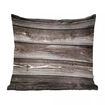 Декоративная подушка MuchoWow диванная подушка для гостиной декоративная подушка 60 x 60 см винтаж - твердая древесина - дизайн - чехол на подушку - хлопчатобумажная ткань - декоративные чехлы на подушки