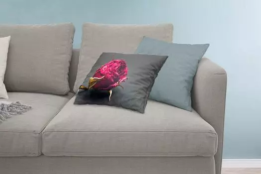 Декоративная подушка MuchoWow диванная подушка для гостиной декоративная подушка 60 x 40 см розы - цвет - красный - чехлы на подушки - чехлы декоративные - чехлы декоративные