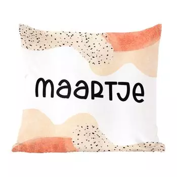 Декоративная подушка MuchoWow диванная подушка для гостиной декоративная подушка 60 x 60 см Maartje - пастель - девочка - чехол на подушку - хлопчатобумажная ткань - декоративные наволочки