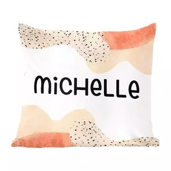 Декоративная подушка MuchoWow диванная подушка для гостиной декоративная подушка 60 x 60 см Michelle - пастель - девочка - чехол на подушку - хлопчатобумажная ткань - декоративные наволочки