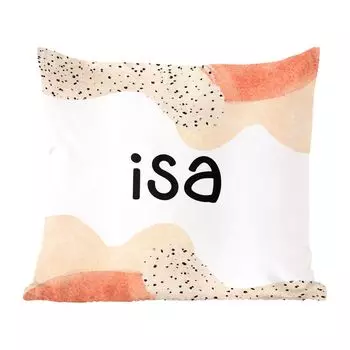 Декоративная подушка MuchoWow диванная подушка для гостиной декоративная подушка 60 x 60 см Isa - пастель - девочка - чехол на подушку - хлопчатобумажная ткань - декоративные наволочки