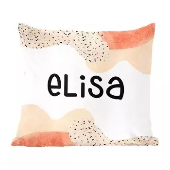 Декоративная подушка MuchoWow диванная подушка для гостиной декоративная подушка 60 x 60 см Elisa - пастель - девочка - чехол на подушку - хлопчатобумажная ткань - декоративные наволочки