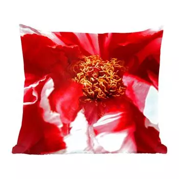 Декоративная подушка MuchoWow диванная подушка для гостиной декоративная подушка 45х45 см Выцветший красный пион - чехлы на подушки - чехлы декоративные - чехлы декоративные
