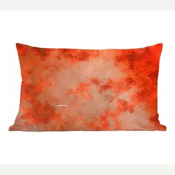 Декоративная подушка MuchoWow диванная подушка для гостиной декоративная подушка 50 x 30 см ржавчина - индустриальная - металл - сталь - чехлы на диванные подушки - без наполнителя