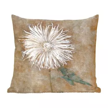 Декоративная подушка MuchoWow диванная подушка для гостиной декоративная подушка 60 x 60 см Хризантема - Пит Мондриан - Старые мастера - чехол на подушку - хлопчатобумажная ткань - декоративные наволочки