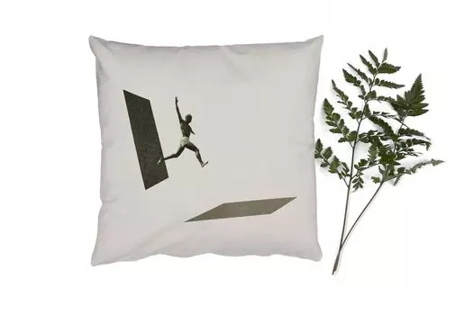 Декоративная подушка MuchoWow диванная подушка для гостиной декоративная подушка 60 x 60 см винтаж - мужской - дизайн - чехол на подушку - хлопчатобумажная ткань - декоративные чехлы на подушки