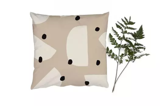 Декоративная подушка MuchoWow диванная подушка для гостиной декоративная подушка 40 x 40 см пастель - абстрактная - дизайн - чехлы на диванные подушки - без наполнителя, мультиколор