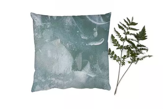 Декоративная подушка MuchoWow диванная подушка для гостиной декоративная подушка 40 x 40 см акриловая краска - абстракция - дизайн - чехлы на диванные подушки - без наполнителя, мультиколор