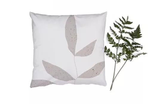 Декоративная подушка MuchoWow диванная подушка для гостиной декоративная подушка 60 x 60 см листья - дизайн - пастель - чехол на подушку - хлопчатобумажная ткань - декоративные наволочки