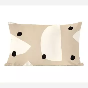 Декоративная подушка MuchoWow диванная подушка для гостиной декоративная подушка 50 x 30 см пастель - абстрактная - дизайн - чехлы на диванные подушки - без наполнителя, мультиколор