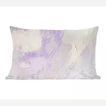 Декоративная подушка MuchoWow диванная подушка для гостиной декоративная подушка 50 x 30 см абстракция - живопись - дизайн - чехлы на диванные подушки - без наполнителя, мультиколор