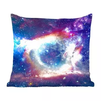 Декоративная подушка MuchoWow диванная подушка для гостиной декоративная подушка 50 x 50 см пространство - радуга - цвета - чехлы на подушки - украшение - спальня