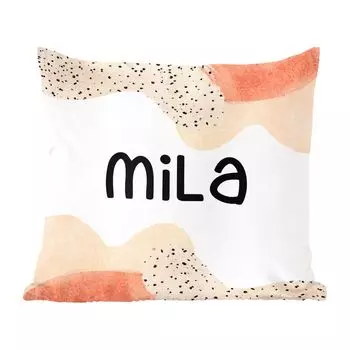 Декоративная подушка MuchoWow диванная подушка для гостиной декоративная подушка 60 x 60 см Mila - пастель - девочка - чехол на подушку - хлопчатобумажная ткань - декоративные наволочки