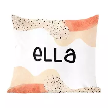 Декоративная подушка MuchoWow диванная подушка для гостиной декоративная подушка 60 x 60 см Элла - пастель - девочка - чехол на подушку - хлопчатобумажная ткань - декоративные наволочки