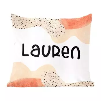 Декоративная подушка MuchoWow диванная подушка для гостиной декоративная подушка 60 x 60 см Lauren - пастель - девочка - чехол на подушку - хлопчатобумажная ткань - декоративные наволочки