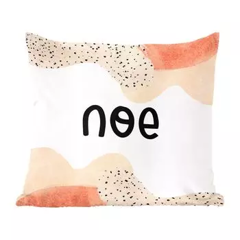 Декоративная подушка MuchoWow диванная подушка для гостиной декоративная подушка 60 x 60 см Noe - пастель - девочка - чехол на подушку - хлопчатобумажная ткань - декоративные наволочки