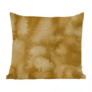 Декоративная подушка MuchoWow диванная подушка для гостиной декоративная подушка 60 x 60 см золото - абстракция - цвет - чехол на подушку - хлопчатобумажная ткань - декоративные чехлы на подушки