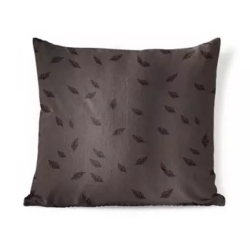 Декоративная подушка MuchoWow диванная подушка для гостиной декоративная подушка 40х40 см с узором - листва - коричневый - чехлы на диванные подушки - без наполнителя