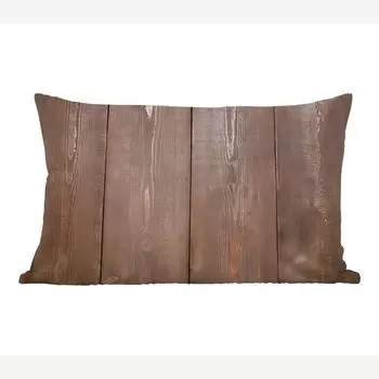 Декоративная подушка MuchoWow диванная подушка для гостиной декоративная подушка 50х30 см фон из темных и вертикальных досок - чехлы на диванные подушки - без наполнителя