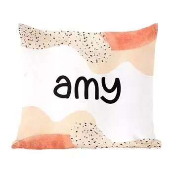 Декоративная подушка MuchoWow диванная подушка для гостиной декоративная подушка 50 x 50 см Amy - пастель - девочка - чехлы на подушки - украшение - спальня