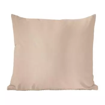 Декоративная подушка MuchoWow, подушка для дивана, декоративная подушка для гостиной, 50 x 50 см, бежевый - интерьер - цвета - чехлы на подушки - декор - спальня
