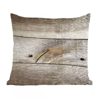 Декоративная подушка MuchoWow, подушка для дивана, декоративная подушка для гостиной, 60 x 60 см, твердая древесина - половицы - ретро - чехол на подушку - хлопчатобумажная ткань - декоративные наволочки