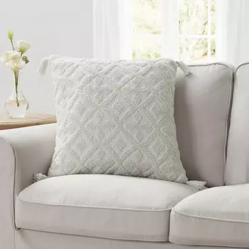 Декоративная подушка My Texas House Sutton 20 x 20 дюймов, белый