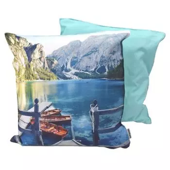 Декоративная подушка на стул 45х45см водоотталкивающая 17 летних мотивов Marabella