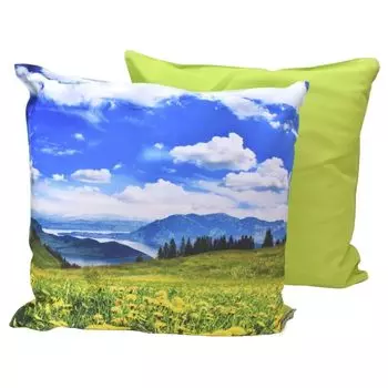 Декоративная подушка на стул 45х45см водоотталкивающая 17 летних мотивов Marabella