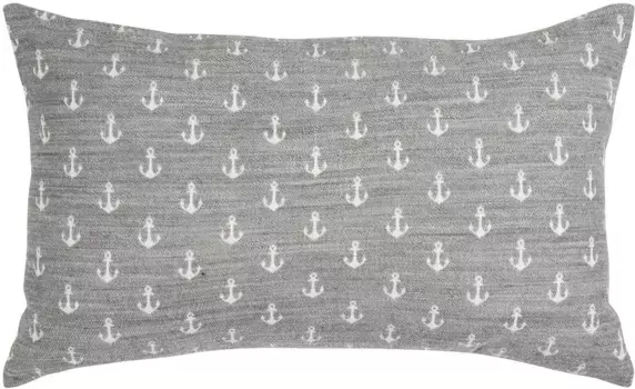 Декоративная подушка PAD "ANCRE", производство Европа 50х30 см, светло-серый