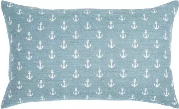 Декоративная подушка PAD "ANCRE", производство Европа 50х30 см, синий