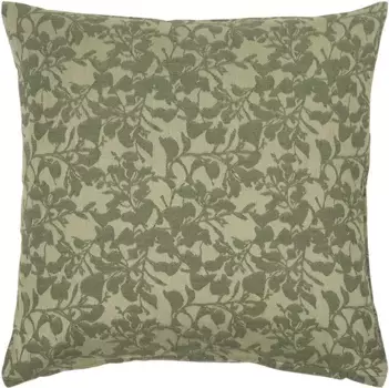 Декоративная подушка PAD "Гайда", уникальный дизайн, чехол без наполнителя, 1 шт 50х50 см, зеленый