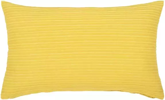 Декоративная подушка PAD "Lamonte", уникальный дизайн, чехол без наполнителя, 1 шт 60х40 см, цвет yellow + unifarben
