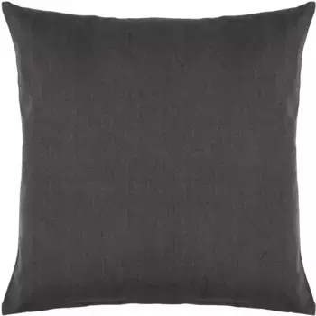 Декоративная подушка PAD "Леда", уникальный дизайн, чехол без наполнителя, 1 шт 40х40 см, цвет anthrazit + unifarben