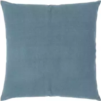 Декоративная подушка PAD "Леда", уникальный дизайн, чехол без наполнителя, 1 шт 40х40 см, синий