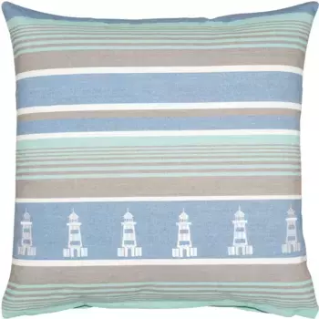 Декоративная подушка PAD "MARINA", производство Европа 50х50 см, бирюзовый