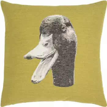 Декоративная подушка PAD "МОО", Производство Европа 45х45 см, светло-зеленый