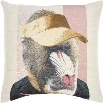 Декоративная подушка PAD "VAZZA", производство Европа 45х45 см, цвет monkey