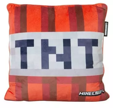 Декоративная подушка Phoenix TNT mit Fllung, MINECRAFT, 38x38x5 см, красный