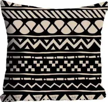 Декоративная подушка Queence "Мексика", чехол на подушку без наполнения, 1 шт 40х40 см, цвет bunt + bedruckt