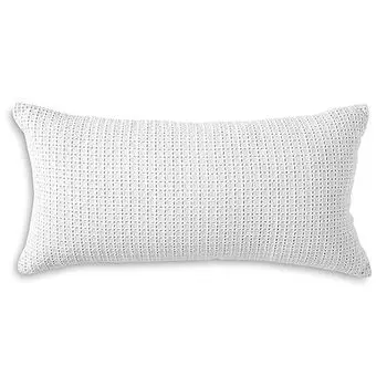 Декоративная подушка Refresh с люверсами, 11 x 22 дюйма DKNY, цвет White