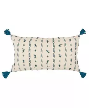 Декоративная подушка с геометрическим наполнением из полиэстера, 14 x 26 дюймов Rizzy Home, красный